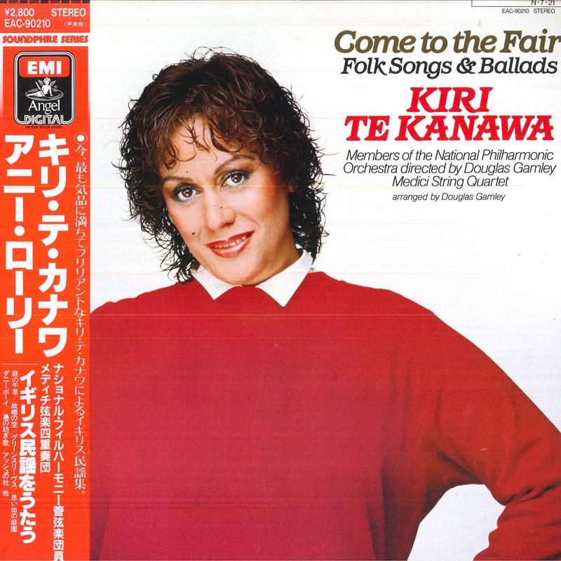 LP Record KIRI TE KANAWA(SOP.)/DOUGLAS GAMLEY - Com To The Fair/Folks Songs & Balla WAC90210 TOSHIBAEMI Japan Obi Classical Used
LP Record KIRI TE KANAWA(SOP.)/DOUGLAS GAMLEY - Com To The Fair/Folks Songs & Balla WAC90210 TOSHIBAEMI Japan Obi Classical Used