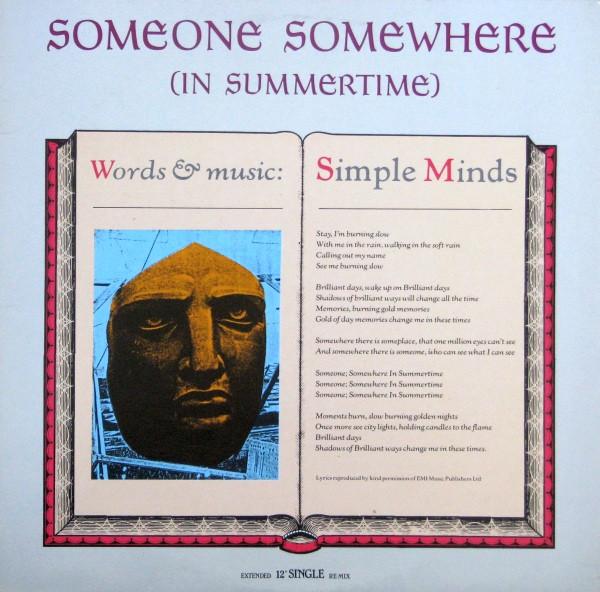 12inch Record SIMPLE MINDS Someone Somewhere In Summertime VSX1155 VIRGIN 1982 Canada New Age Easy Listening Used
12inch Record SIMPLE MINDS Someone Somewhere In Summertime VSX1155 VIRGIN 1982 Canada New Age Easy Listening Used