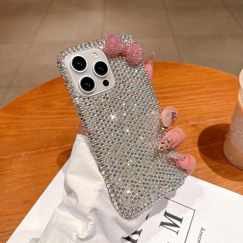 Pink Rhinestone Bow iPhone Case for 11/12/15/16 Pro/17 Pro Max 15 Pro Max
Pink Rhinestone Bow iPhone Case for 11/12/15/16 Pro/17 Pro Max 15 Pro Max
