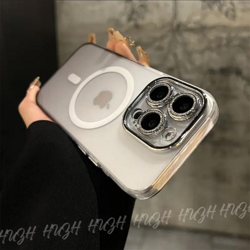 Suitable IPhone 16 Gradient Frosted Semi Transparent Magnetic Phone Case Apple 15 Flash Diamond Lens Film Protective Cover 14 iPhone 15 PRO
Suitable IPhone 16 Gradient Frosted Semi Transparent Magnetic Phone Case Apple 15 Flash Diamond Lens Film Protective Cover 14 iPhone 15 PRO
