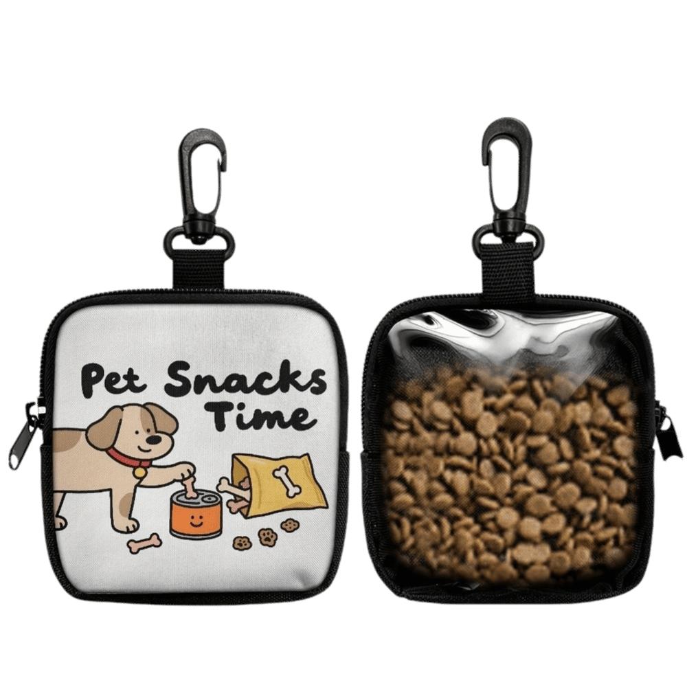 Cute Clear Dog Treat Pouch PVC Canvas Portable Snack Bait Bag Compact Waterproof Dog Training Rewards Bag for Training
Cute Clear Dog Treat Pouch PVC Canvas Portable Snack Bait Bag Compact Waterproof Dog Training Rewards Bag for Training