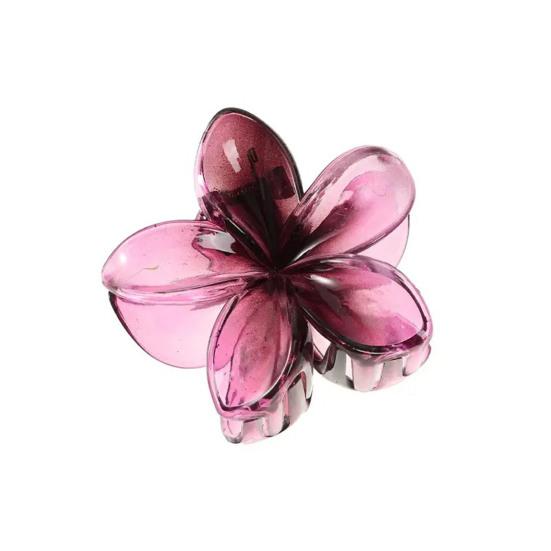 Коготь для волос в форме цветка, прозрачная акриловая декоративная заколка для волос, противоскользящие зубы, задняя часть головы, когти для волос в форме акулы, головной убор фиолетовый
Коготь для волос в форме цветка, прозрачная акриловая декоративная заколка для волос, противоскользящие зубы, задняя часть головы, когти для волос в форме акулы, головной убор фиолетовый