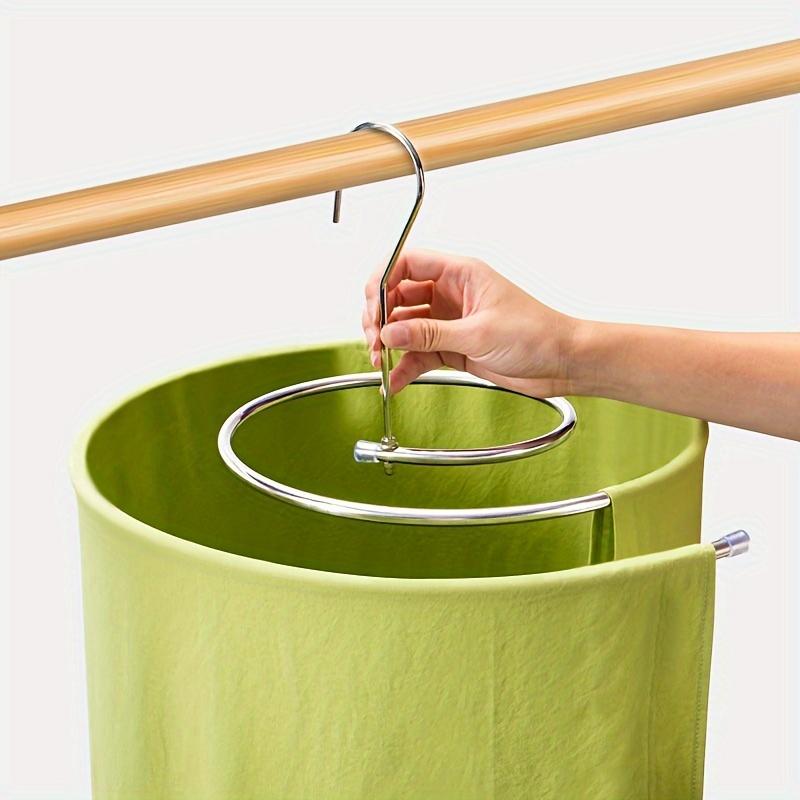 1pc Stainless Steel Spiral Clothes Drying Rack for Bedding Blanket, Rotary Hanger Frame for Home Balcony Bed Sheet 43CM серебряный
1pc Stainless Steel Spiral Clothes Drying Rack for Bedding Blanket, Rotary Hanger Frame for Home Balcony Bed Sheet 43CM серебряный