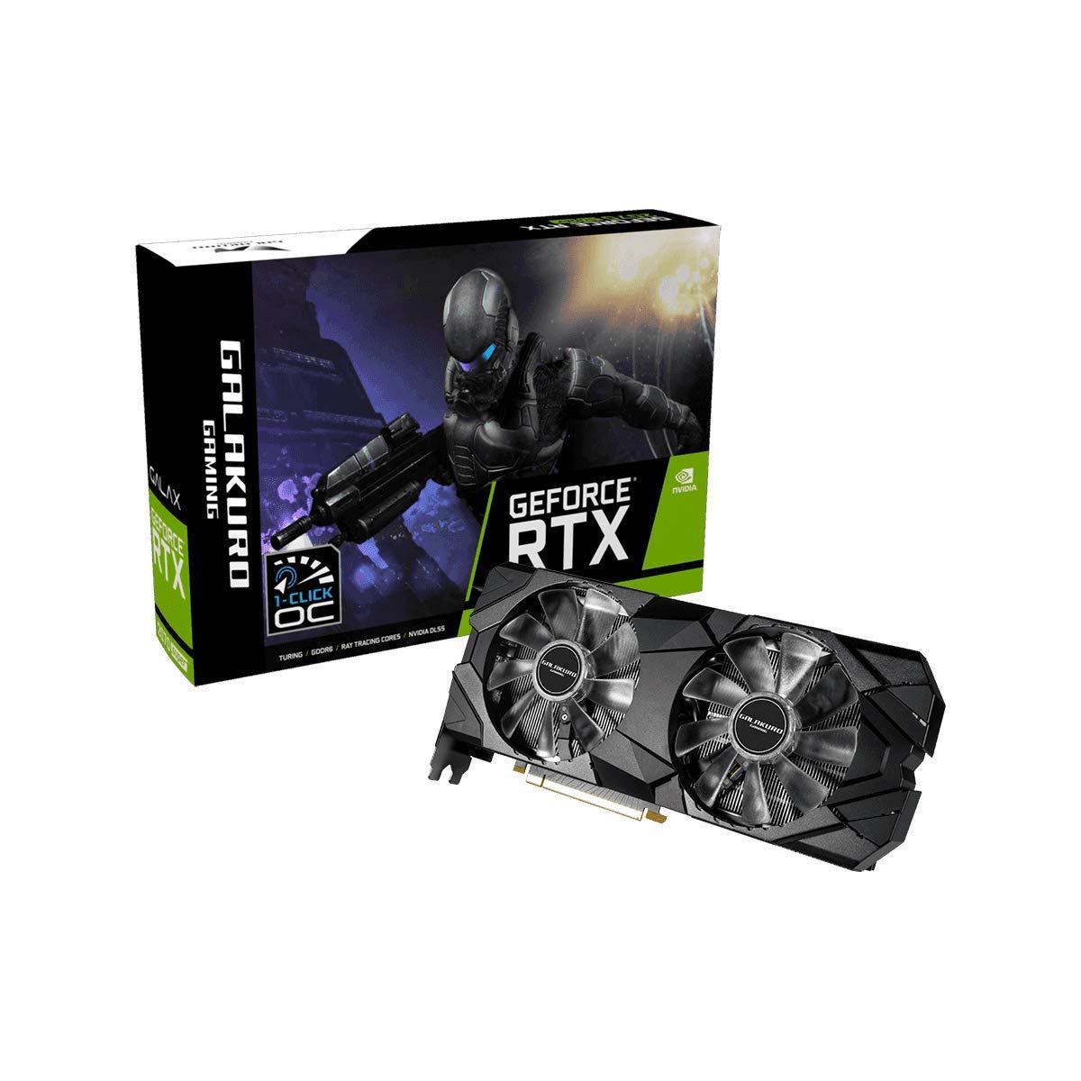 Kuroutoshikou NVIDIA GeForce RTX 2070 SUPER Відеокарта серії GALAKURO GAMING, 8 ГБ, з вентилятором, (GG-RTX2070SP-E8GB/DF)
Kuroutoshikou NVIDIA GeForce RTX 2070 SUPER Відеокарта серії GALAKURO GAMING, 8 ГБ, з вентилятором, (GG-RTX2070SP-E8GB/DF)