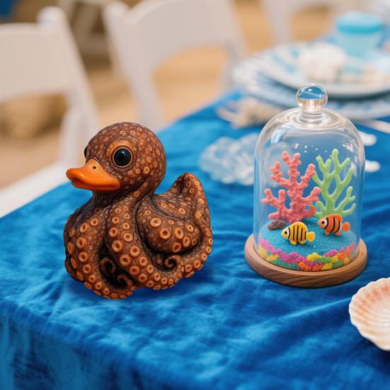 Yousheng Sea Animal Duck Figurine Turtle Shark Dolphin Whale Duck Beaver Octopus Statue Sculpture Home Office Desktop Car Dashboard Decoration A
Yousheng Sea Animal Duck Figurine Turtle Shark Dolphin Whale Duck Beaver Octopus Statue Sculpture Home Office Desktop Car Dashboard Decoration A