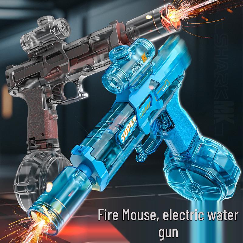 High-Pressure Electric Water Gun: Powerful Long-Range Spray Toy with Fire Light Effect for Kids
High-Pressure Electric Water Gun: Powerful Long-Range Spray Toy with Fire Light Effect for Kids