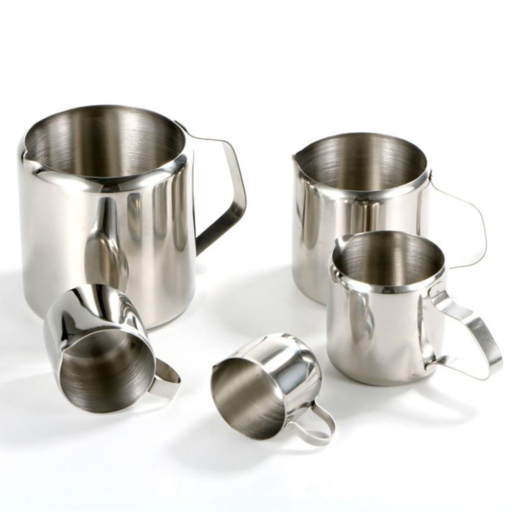 Steel Straight Body with Handle Milk Foam Jug Coffeeware Cup Coffee Cream Pitcher Measuring Cup 1 oz
Steel Straight Body with Handle Milk Foam Jug Coffeeware Cup Coffee Cream Pitcher Measuring Cup 1 oz