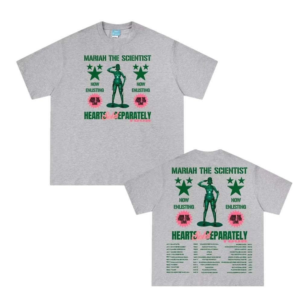 Mariah the Scientist Hearts Sold Separately Tour 2025 TShirt Unisex Short Sleeve Round Neck Tee Streetwear 4XL
Mariah the Scientist Hearts Sold Separately Tour 2025 TShirt Unisex Short Sleeve Round Neck Tee Streetwear 4XL