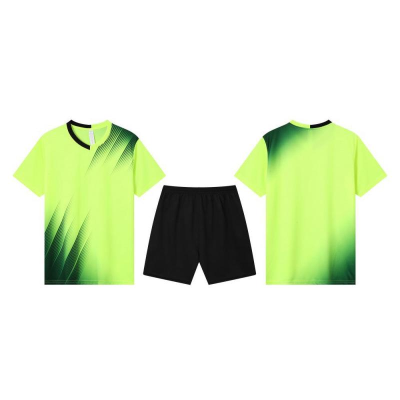Quick-Dry Ice Silk Sports Set: Short-Sleeved Training Suit and Shorts for Campus Sports and Competitions 2XL неон зелений колір
Quick-Dry Ice Silk Sports Set: Short-Sleeved Training Suit and Shorts for Campus Sports and Competitions 2XL неон зелений колір
