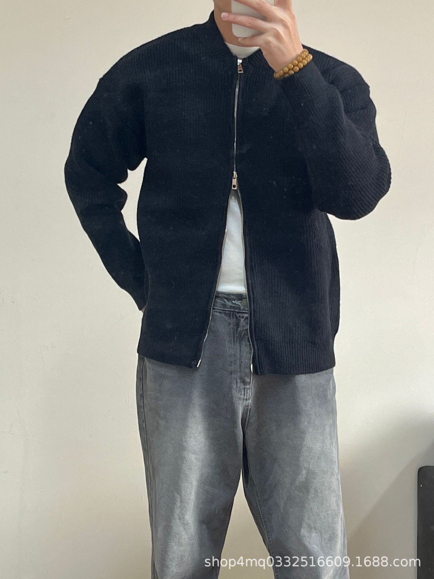 Autumn/Winter 2025 Men s Old Money Style Zipper Cardigan - Warm Korean Casual Sweater Medium сірий колір
Autumn/Winter 2025 Men s Old Money Style Zipper Cardigan - Warm Korean Casual Sweater Medium сірий колір
