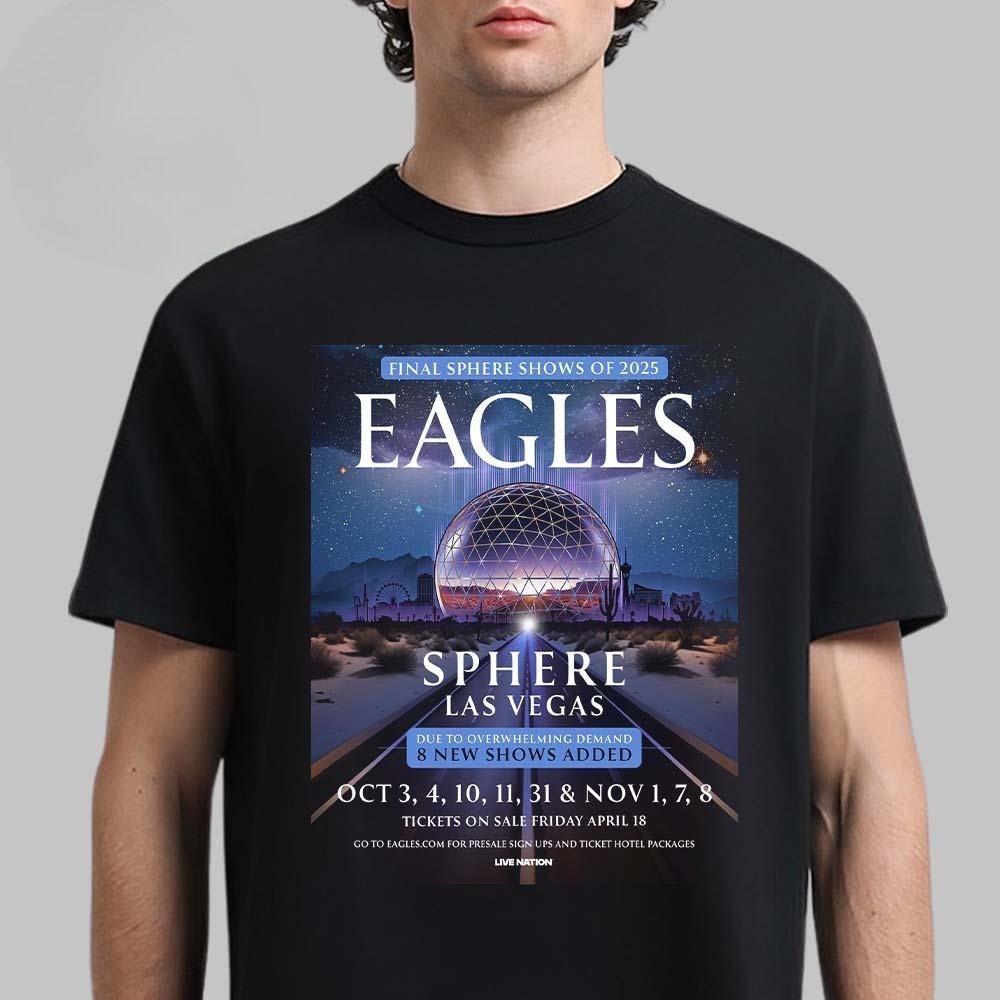 Футболка Eagles Sphere Las Vegas 2024 2025 Высококачественная Роскошь для Мужчин и Женщин Топ Y2k 3XL
Футболка Eagles Sphere Las Vegas 2024 2025 Высококачественная Роскошь для Мужчин и Женщин Топ Y2k 3XL