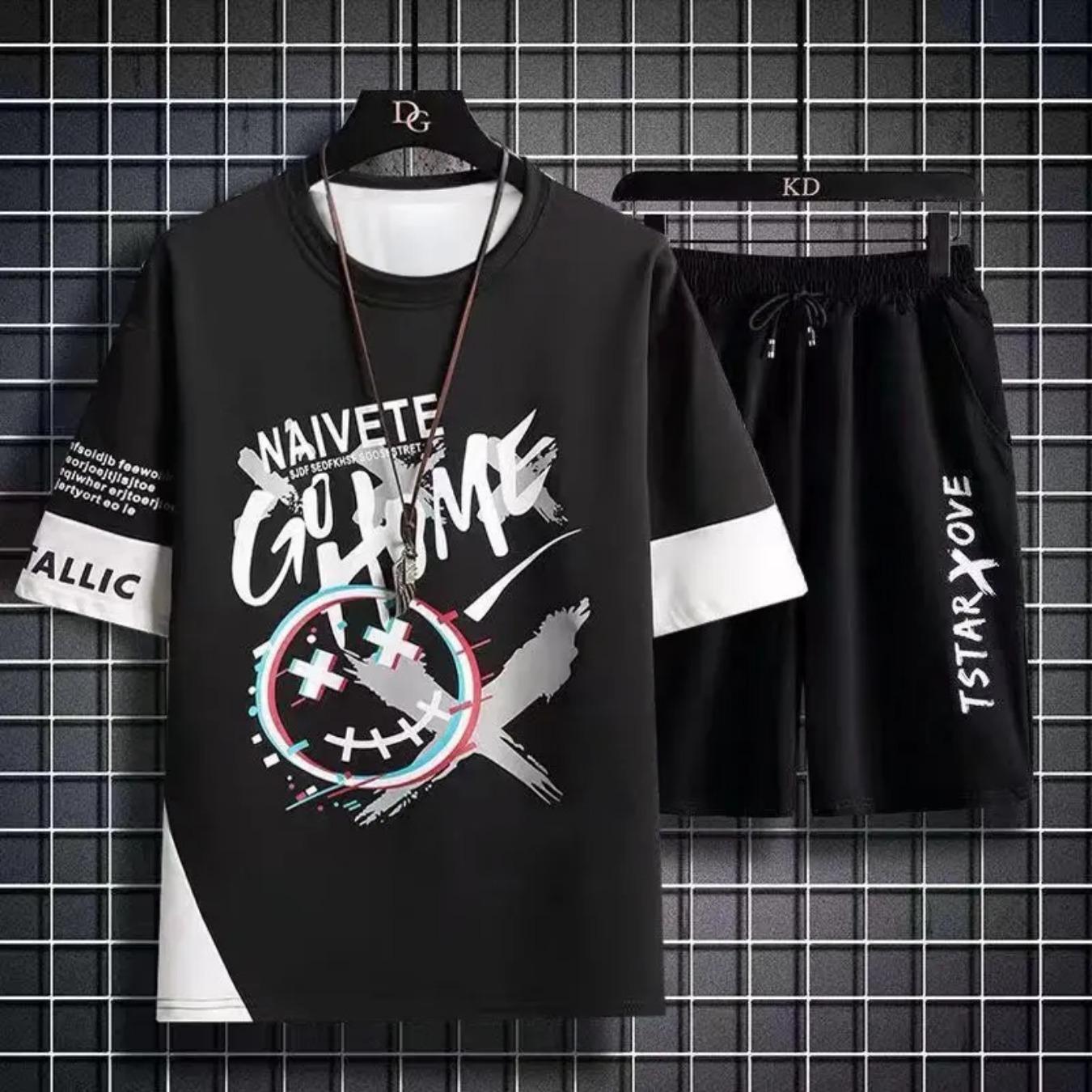Sets 2026 Summer Quick Drying Fashion tracksuit Sleeve 3D Printed Tshirt+sport Short Casual Jogger Set 13-14Y
Sets 2026 Summer Quick Drying Fashion tracksuit Sleeve 3D Printed Tshirt+sport Short Casual Jogger Set 13-14Y