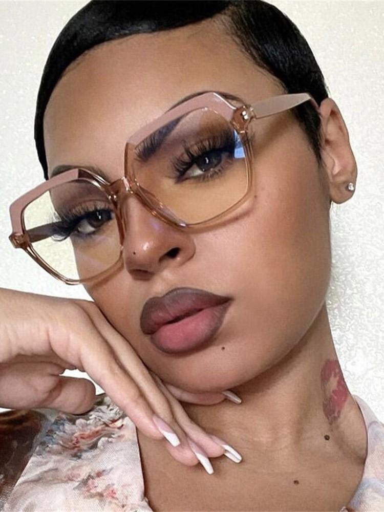 Fashion Eye Glasses Frame Fashion Casual Plain Glasses Anti Blue Light Retro Square Eyeglasses without Degrees Colorful Frame Eyewear
Fashion Eye Glasses Frame Fashion Casual Plain Glasses Anti Blue Light Retro Square Eyeglasses without Degrees Colorful Frame Eyewear