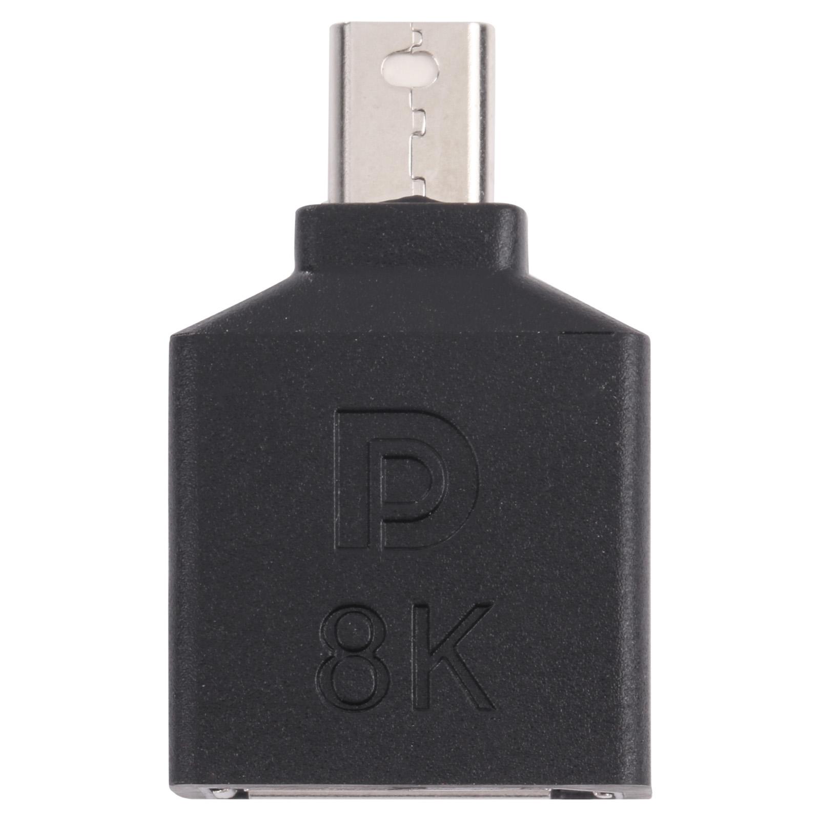 DP1.4 8K Mini DisplayPort Male to DisplayPort Female HDR Image Video Converter Adapter As Shown A
DP1.4 8K Mini DisplayPort Male to DisplayPort Female HDR Image Video Converter Adapter As Shown A
