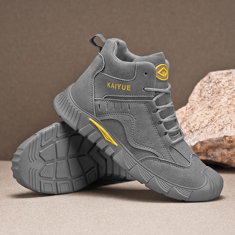 Labor insurance shoes autumn new men s lightweight dirt-resistant tooling shoes work high-top soft-soled casual versatile casual men s shoes 44 серый
Labor insurance shoes autumn new men s lightweight dirt-resistant tooling shoes work high-top soft-soled casual versatile casual men s shoes 44 серый