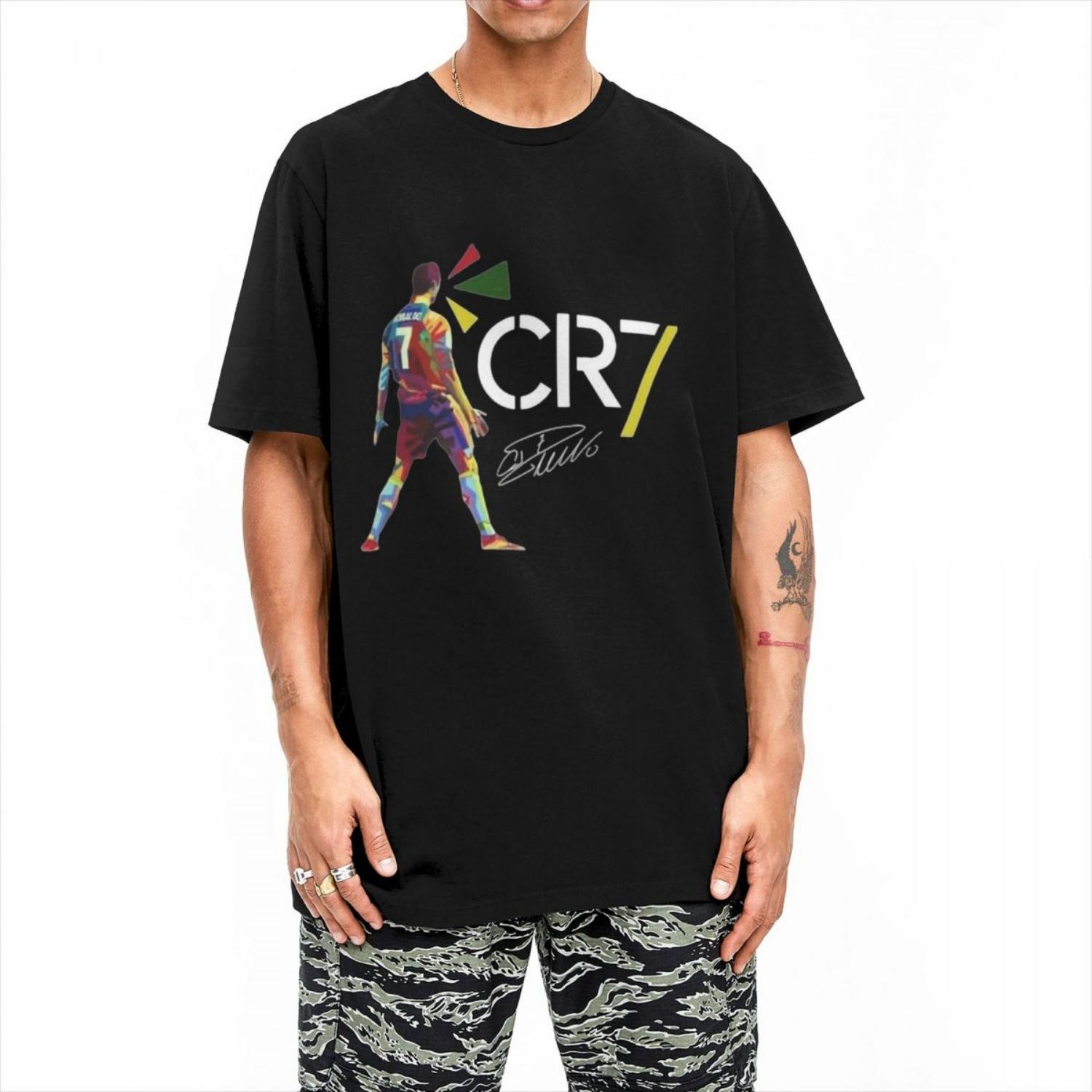 Футболка с автографом Cr7 Cristianoed Ronaldoed Мужская Y2K Базовая из чистого хлопка Футболки Пляжная с круглым вырезом Модные футболки Одежда больших размеров S чёрный
Футболка с автографом Cr7 Cristianoed Ronaldoed Мужская Y2K Базовая из чистого хлопка Футболки Пляжная с круглым вырезом Модные футболки Одежда больших размеров S чёрный