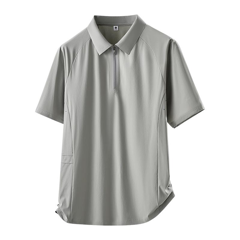 Seamless Ice Silk POLO Shirt, Quick-drying, Thin, Breathable And Sweat-wicking T-shirt, Loose Elastic Sports Casual T-shirt 3XL сірий колір
Seamless Ice Silk POLO Shirt, Quick-drying, Thin, Breathable And Sweat-wicking T-shirt, Loose Elastic Sports Casual T-shirt 3XL сірий колір