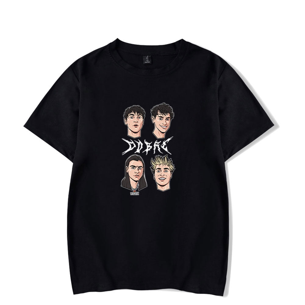 Футболка большого размера Dobre Brothers BAND Merch Trendy с коротким рукавом и круглым вырезом, летняя повседневная мужская футболка из 100% хлопка S чёрный
Футболка большого размера Dobre Brothers BAND Merch Trendy с коротким рукавом и круглым вырезом, летняя повседневная мужская футболка из 100% хлопка S чёрный