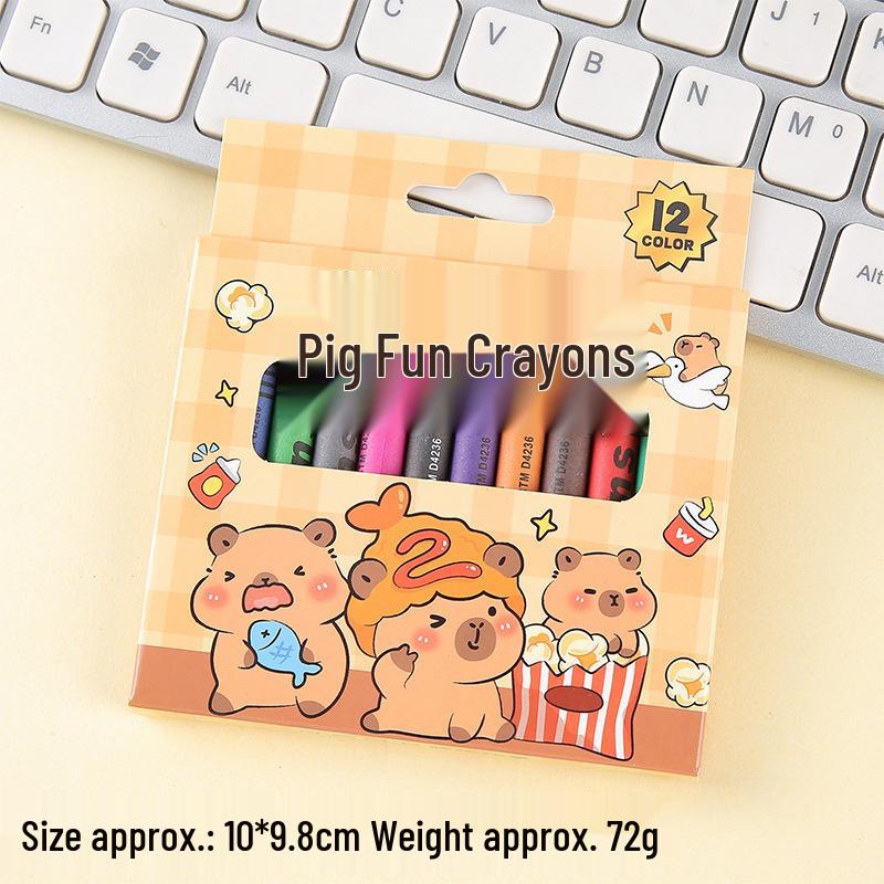 Children s Art Set: 8 Crayons, 12 Baby Paint Brushes, Toddler Colored Pencils, Doodling Pens & Oil Pastels
Children s Art Set: 8 Crayons, 12 Baby Paint Brushes, Toddler Colored Pencils, Doodling Pens & Oil Pastels