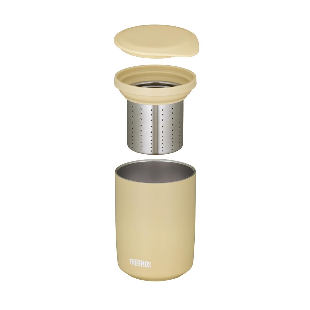 Thermos Vacuum Insulated Tea Sand Beige with Tea Strainer Tumbler, 500ml, (JTB-500FI SDBE)
Thermos Vacuum Insulated Tea Sand Beige with Tea Strainer Tumbler, 500ml, (JTB-500FI SDBE)