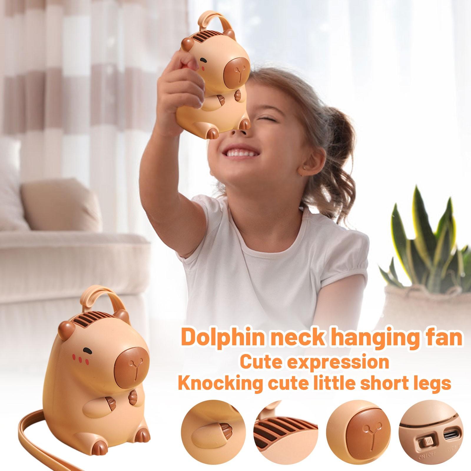 Вентилятор на шею с USB-подзарядкой, ручной портативный мультяшный электрический вентилятор, детский подарок One Size
Вентилятор на шею с USB-подзарядкой, ручной портативный мультяшный электрический вентилятор, детский подарок One Size