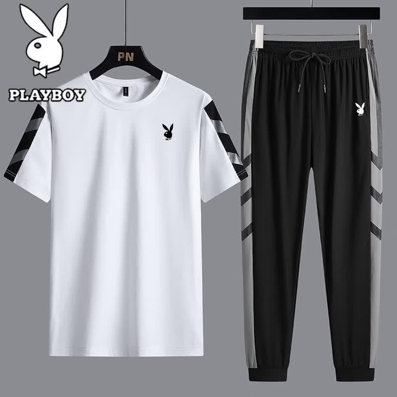PLAYBOY Men s Summer Ice Silk Quick Dry Long Sleeve Shirt & Pants Set 4XL
PLAYBOY Men s Summer Ice Silk Quick Dry Long Sleeve Shirt & Pants Set 4XL