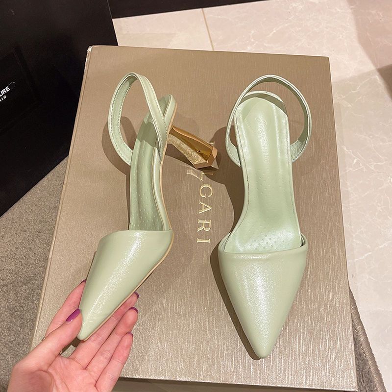 Fashion Green Ladies Shoes White Sandals for Women Summer 2024 Heeled Pumps Office Work Footwear Black High Heels Designer Sale Daily F 40
Fashion Green Ladies Shoes White Sandals for Women Summer 2024 Heeled Pumps Office Work Footwear Black High Heels Designer Sale Daily F 40