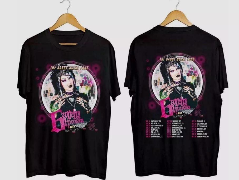 26 6arelyhuman - The Sassy Scene Tour 2024 Shirt Unisex T-Shirt XXL
26 6arelyhuman - The Sassy Scene Tour 2024 Shirt Unisex T-Shirt XXL