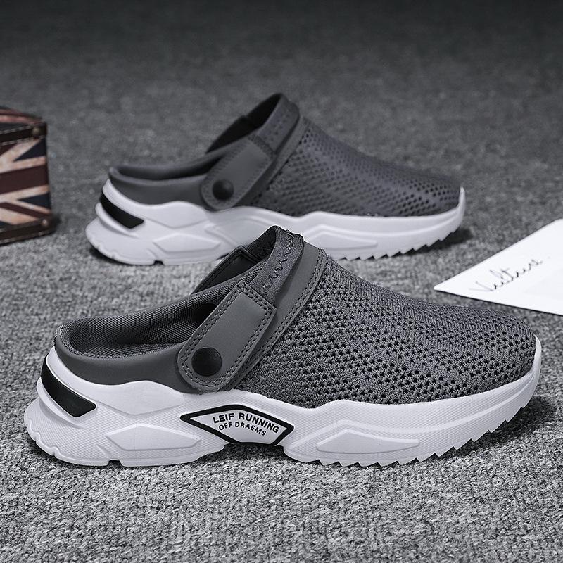 2025 Summer Korean Style Men s Flyknit Perforated Beach Slippers and Sandals 41
2025 Summer Korean Style Men s Flyknit Perforated Beach Slippers and Sandals 41