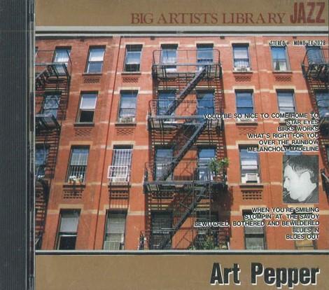CD ART PEPPER - Big Artists Library Jazz EX2028 FIC Japan Jazz Used
CD ART PEPPER - Big Artists Library Jazz EX2028 FIC Japan Jazz Used