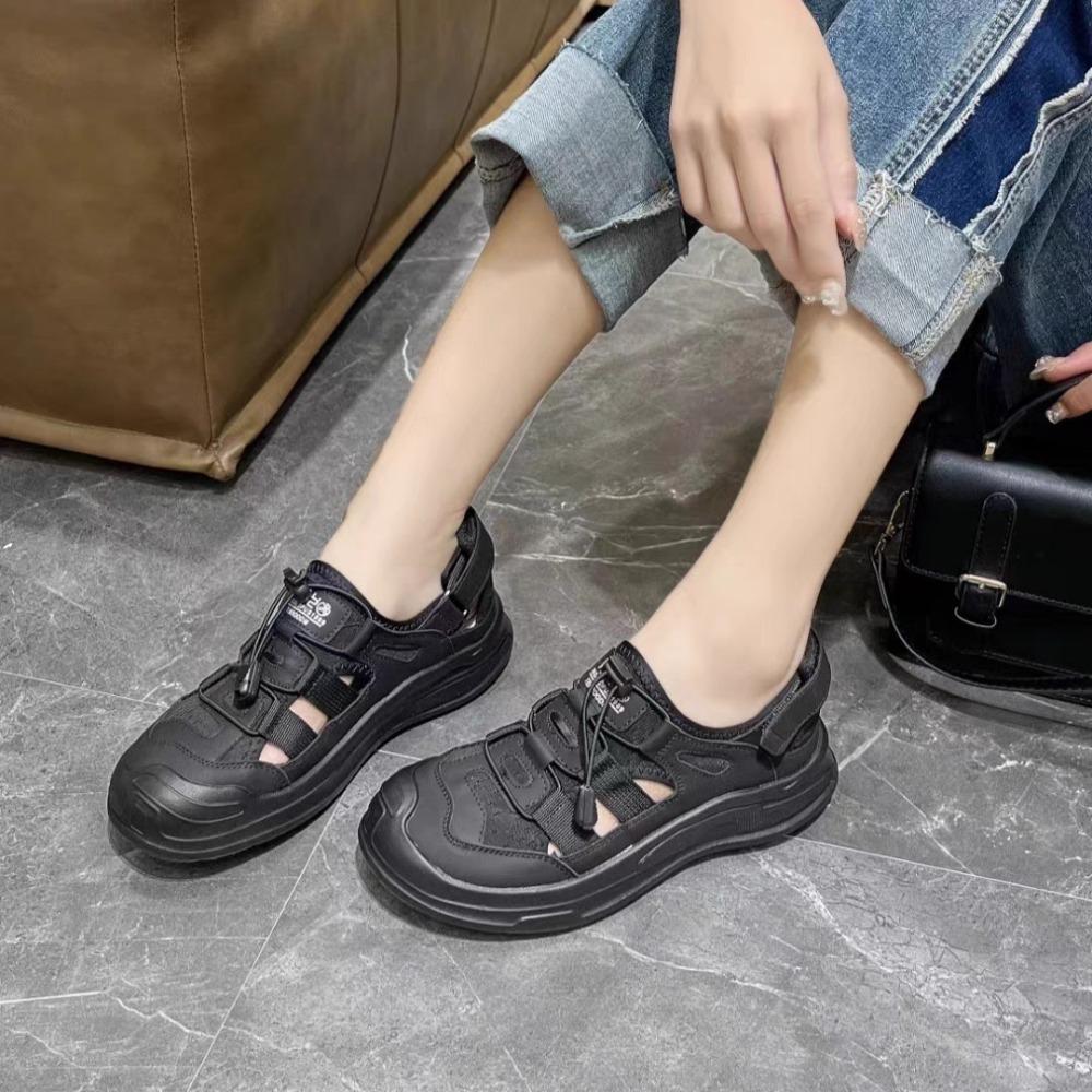 Summer New Non-slip Hollow Casual Sports Sandals Women s Flat Breathable Outwear Women s Soft Bottom Beach Shoes 40 чорний
Summer New Non-slip Hollow Casual Sports Sandals Women s Flat Breathable Outwear Women s Soft Bottom Beach Shoes 40 чорний