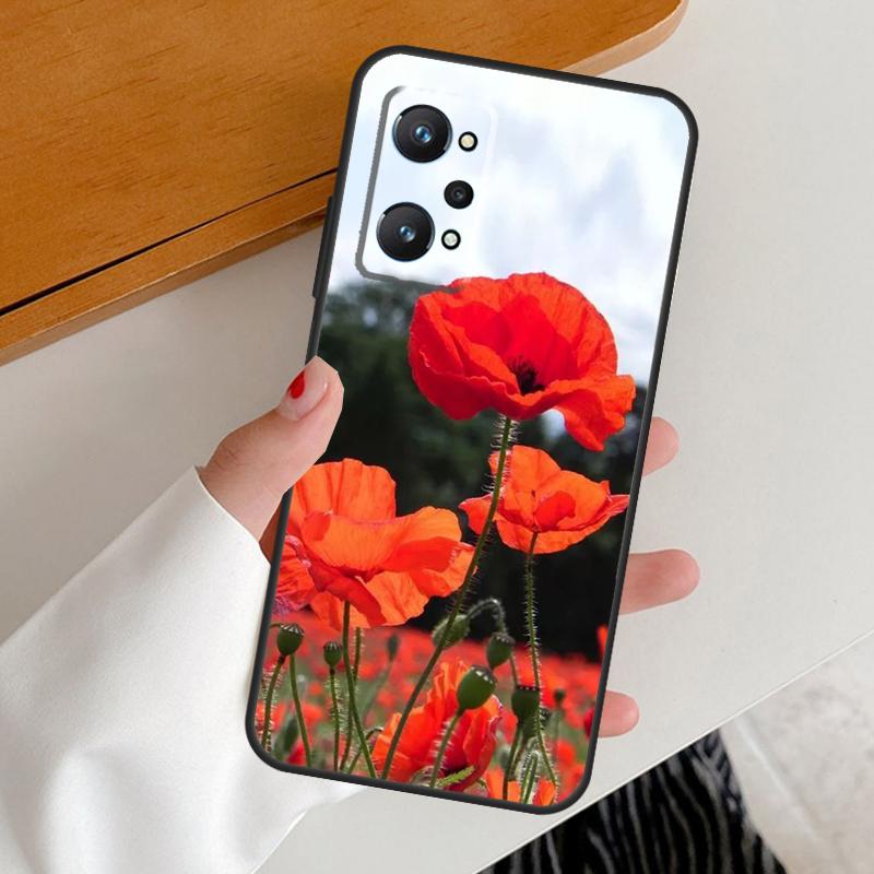 Red Corn Poppy Flower For Realme 15 Pro GT7 GT6 10 11 12 13 14 Pro Plus C67 C63 C61 C55 C51 C53 C35 C75 C65 Case Realme C25 C25s
Red Corn Poppy Flower For Realme 15 Pro GT7 GT6 10 11 12 13 14 Pro Plus C67 C63 C61 C55 C51 C53 C35 C75 C65 Case Realme C25 C25s