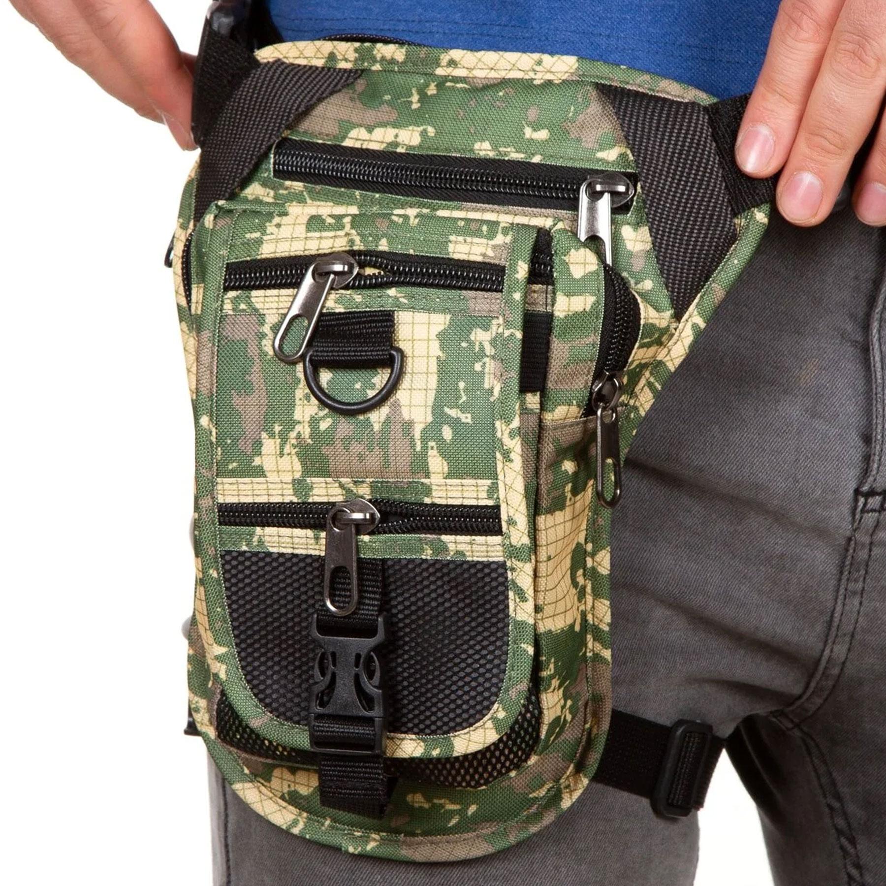 Багатокишенькова сумка для ніг Lederax для мотоциклів і велосипедів камуфляжний
Багатокишенькова сумка для ніг Lederax для мотоциклів і велосипедів камуфляжний