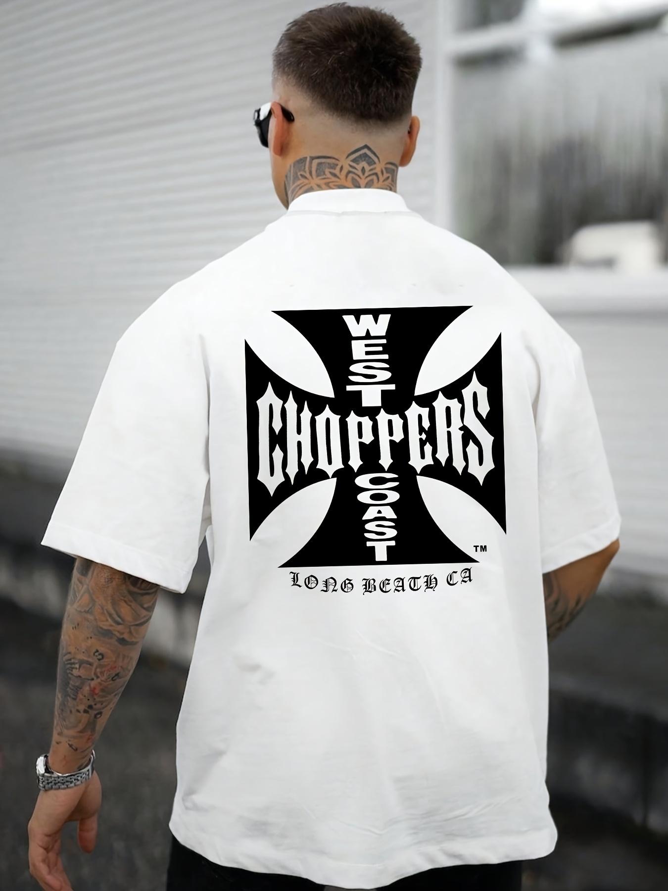 Unisex 100% Cotton Short Sleeve T-shirt - West Choppers Motorcycle Club Graphic Print XL
Unisex 100% Cotton Short Sleeve T-shirt - West Choppers Motorcycle Club Graphic Print XL