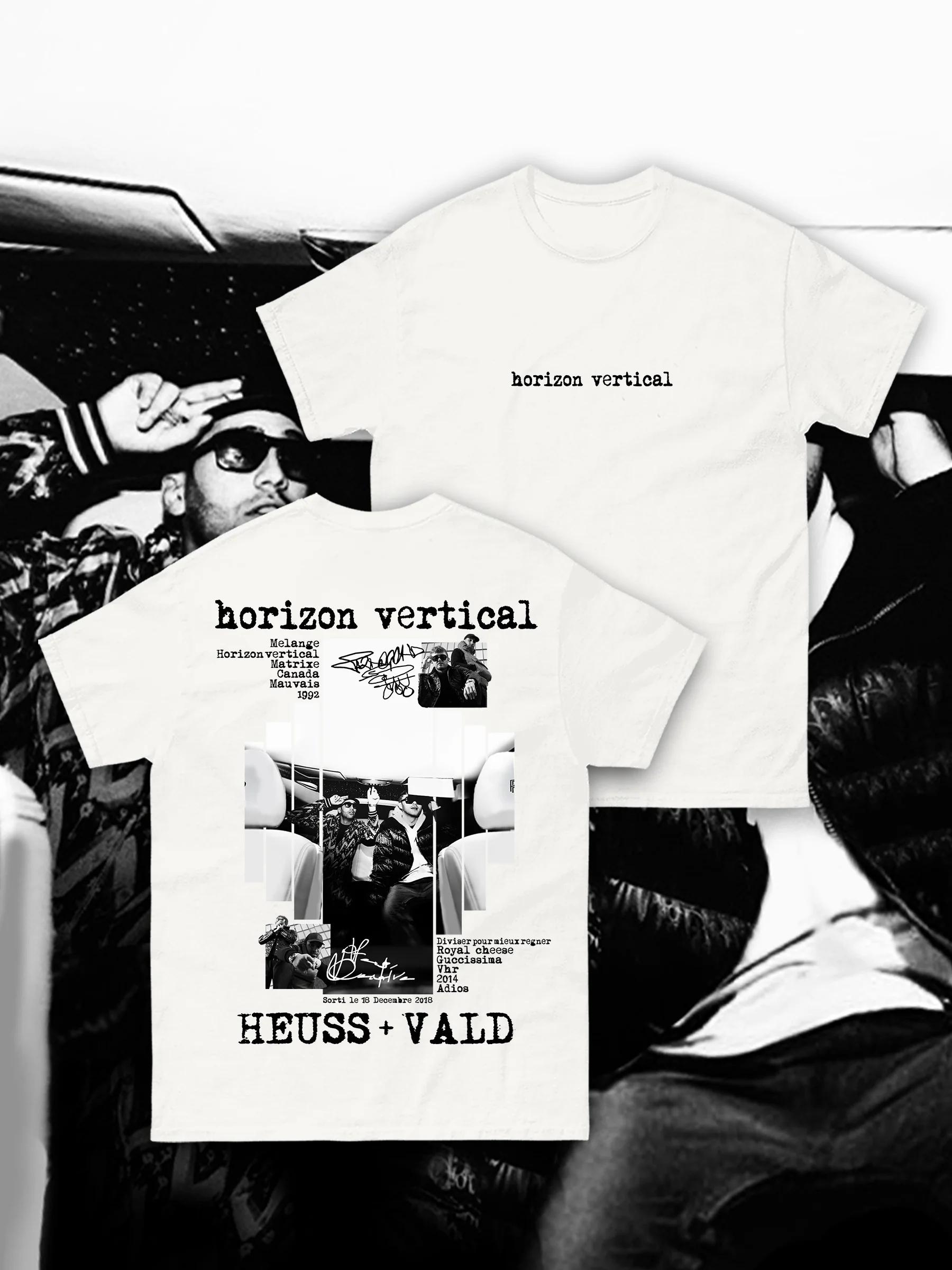 Heuss Lenfoiré and Vald Horizon Vertical Graphic Tshirt Unisex Women Pop Music Tshirt Casual Cotton Vintage T Shirts 4XL
Heuss Lenfoiré and Vald Horizon Vertical Graphic Tshirt Unisex Women Pop Music Tshirt Casual Cotton Vintage T Shirts 4XL