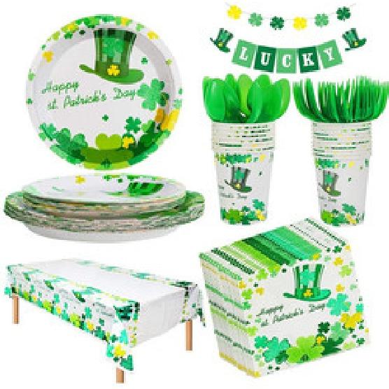 St. Patrick s Day Party Supplies Clover Irish Party Supplies Cutlery Disposable Cutlery Set Clover party tableware
St. Patrick s Day Party Supplies Clover Irish Party Supplies Cutlery Disposable Cutlery Set Clover party tableware
