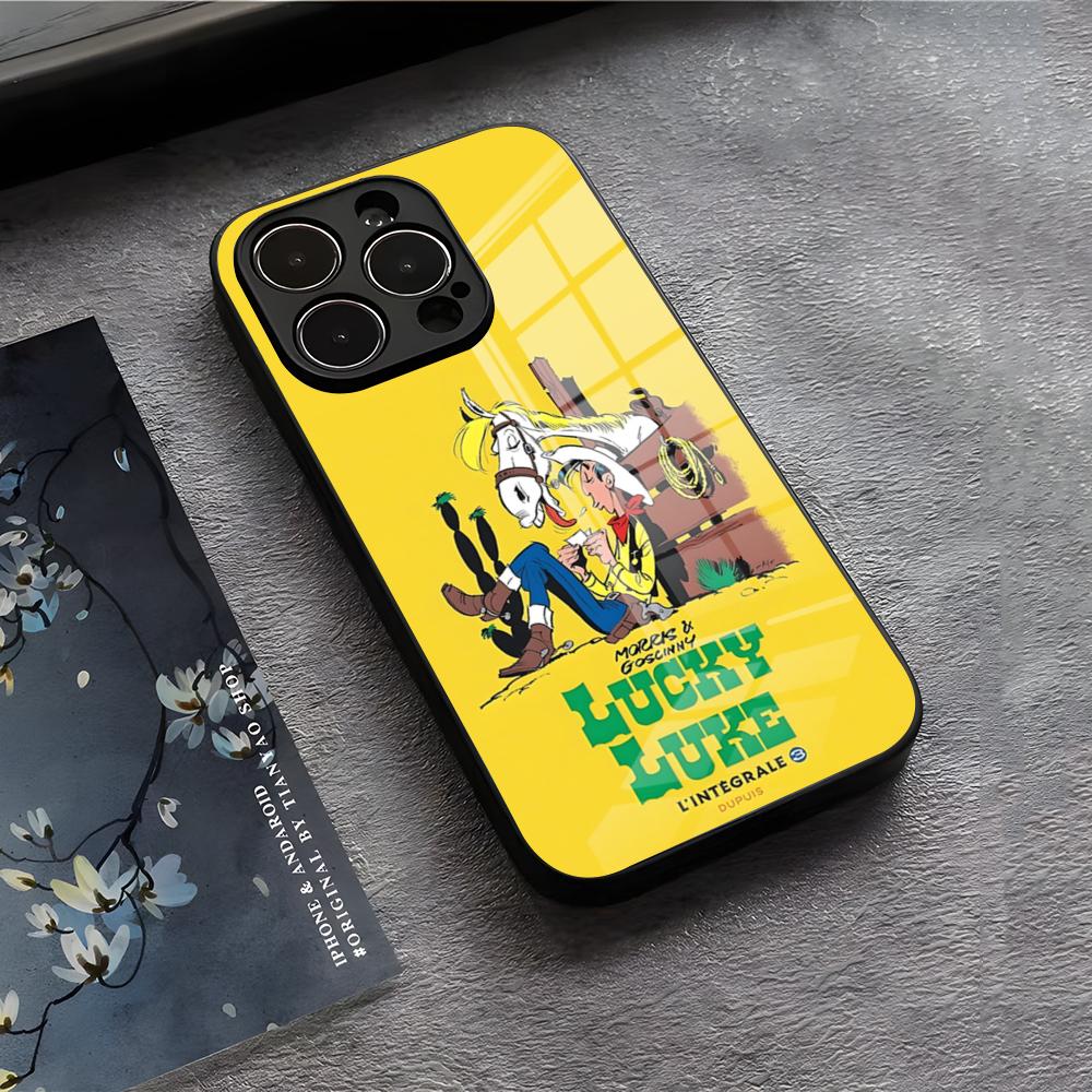 Чехол для телефона Мультфильм Счастливый Люк Для IPhone 17 Air 16 E Pro Max 15 14 13 Mini 12 Pro 11 Max Plus Черная Стеклянная Крышка iPhone 14 Plus
Чехол для телефона Мультфильм Счастливый Люк Для IPhone 17 Air 16 E Pro Max 15 14 13 Mini 12 Pro 11 Max Plus Черная Стеклянная Крышка iPhone 14 Plus