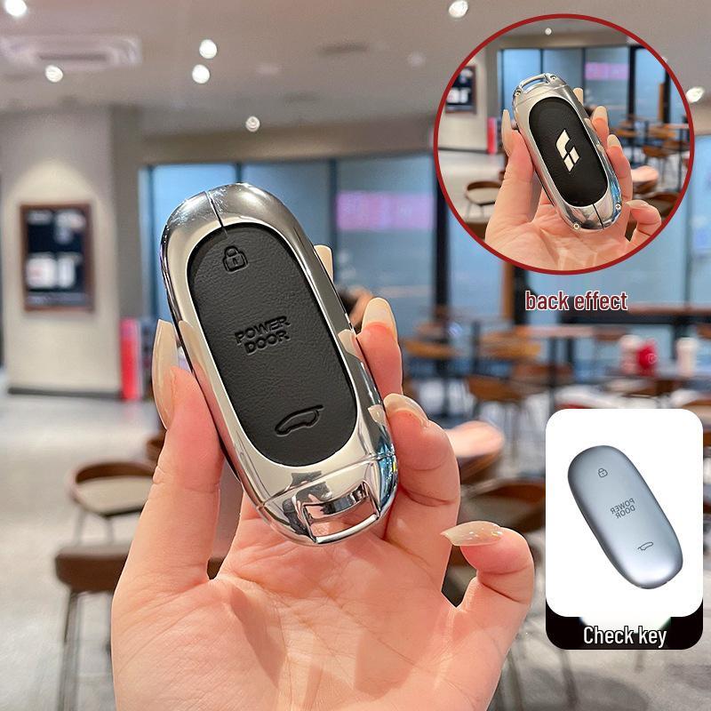 2025 Li Auto L6/L7/L8/L9 Key Case - Premium Metal & Leather Protective Shell
2025 Li Auto L6/L7/L8/L9 Key Case - Premium Metal & Leather Protective Shell