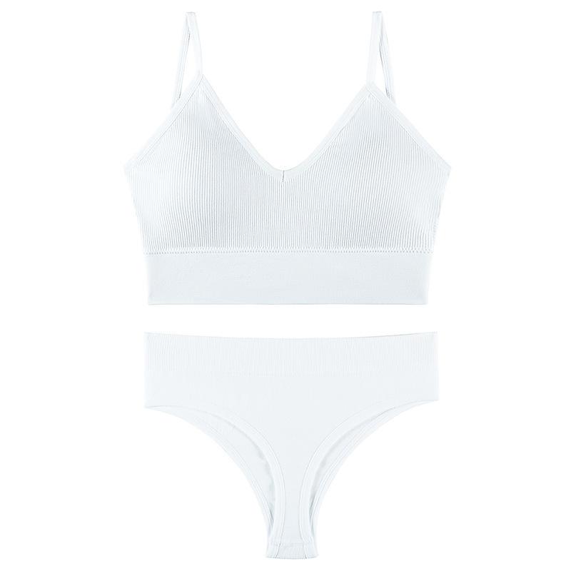 Solid Wireless Lingerie Underwear Set M білий
Solid Wireless Lingerie Underwear Set M білий