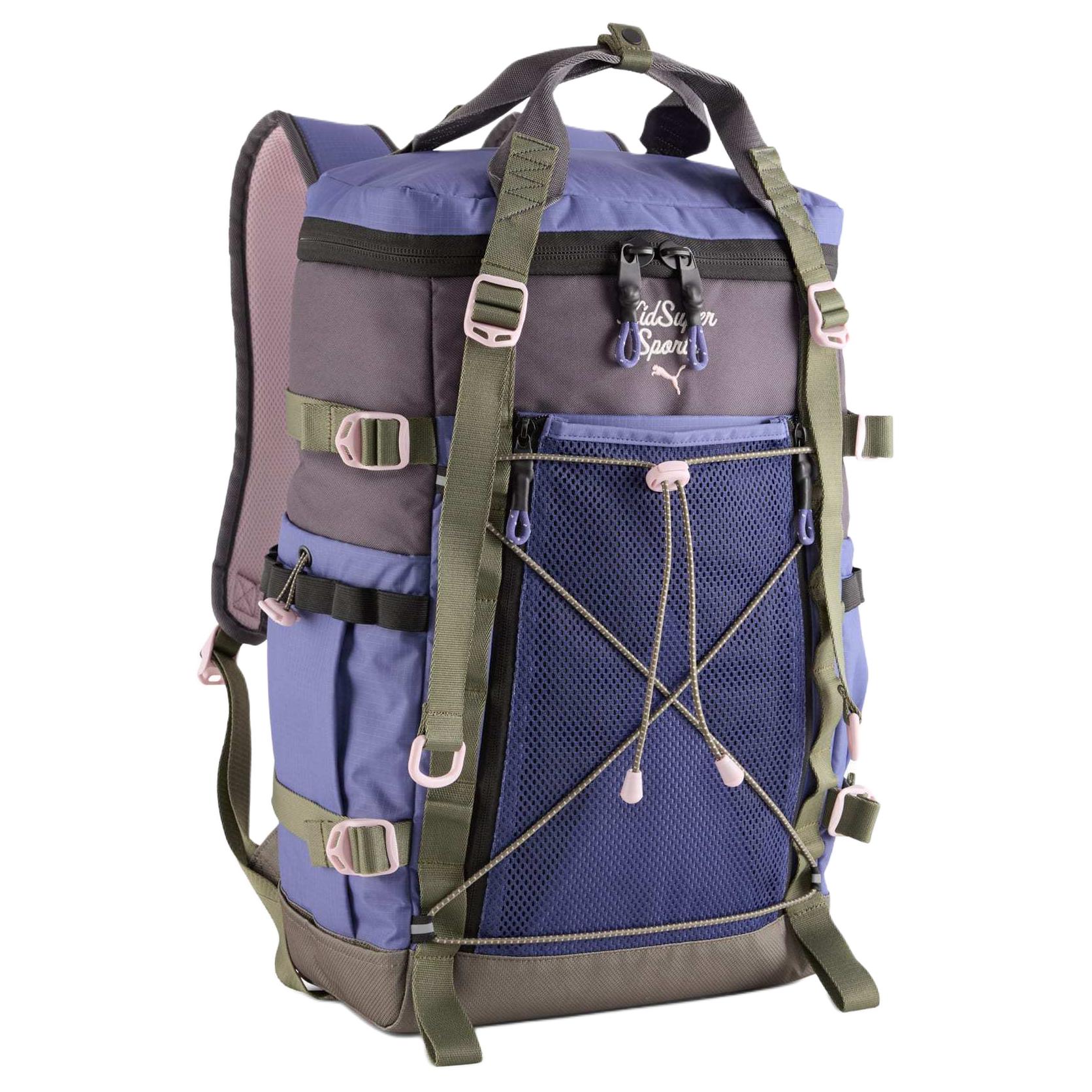 Puma X KidSuper Studios Collaboration 27L Fashion Pattern Printed Polyester Backpack Unisex backpack Deep-Charcoal Multicolor 091213-01 Dark Charcoal & Multicolor
Puma X KidSuper Studios Collaboration 27L Fashion Pattern Printed Polyester Backpack Unisex backpack Deep-Charcoal Multicolor 091213-01 Dark Charcoal & Multicolor