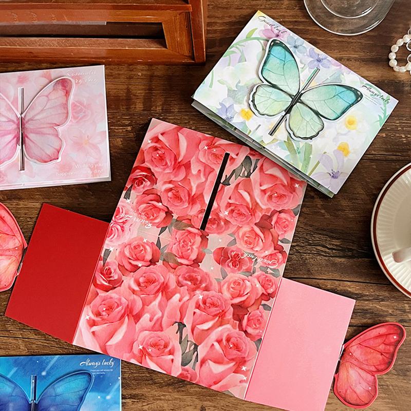 10 шт. трехмерные поздравительные открытки праздничные поздравления бабочка Bff пара подарок благословение карты складные 3D высокие цвета 10Pcs 
10 шт. трехмерные поздравительные открытки праздничные поздравления бабочка Bff пара подарок благословение карты складные 3D высокие цвета 10Pcs