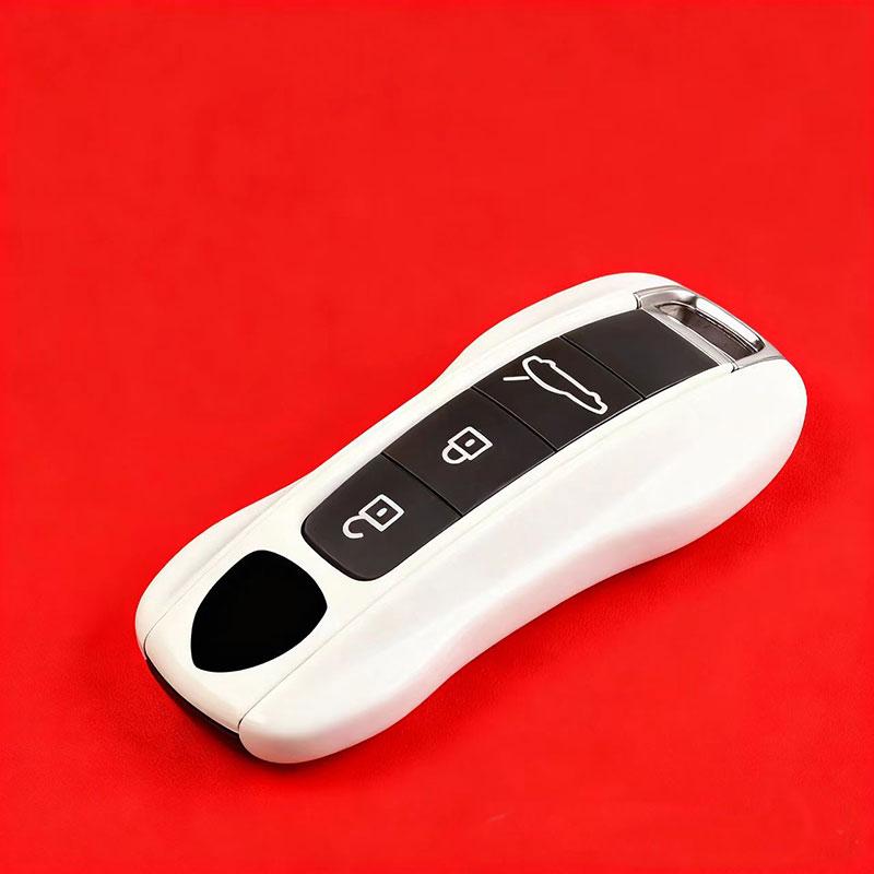 Luxury Plastics Pearl White Car Key Case Shell Cover Suitable for Porsche Boxster Cayman Panamera Cayenne Macan 718/911 Taycan
Luxury Plastics Pearl White Car Key Case Shell Cover Suitable for Porsche Boxster Cayman Panamera Cayenne Macan 718/911 Taycan