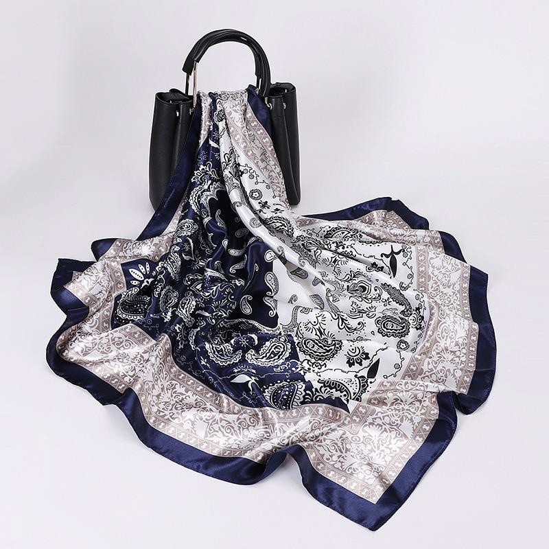 90*90cm Cashew Print Square Scarf Women Soft Satin Shawl Handkerchief Muslim Luxury Scarves Hijab Foulard Bandana 90x90CM
90*90cm Cashew Print Square Scarf Women Soft Satin Shawl Handkerchief Muslim Luxury Scarves Hijab Foulard Bandana 90x90CM