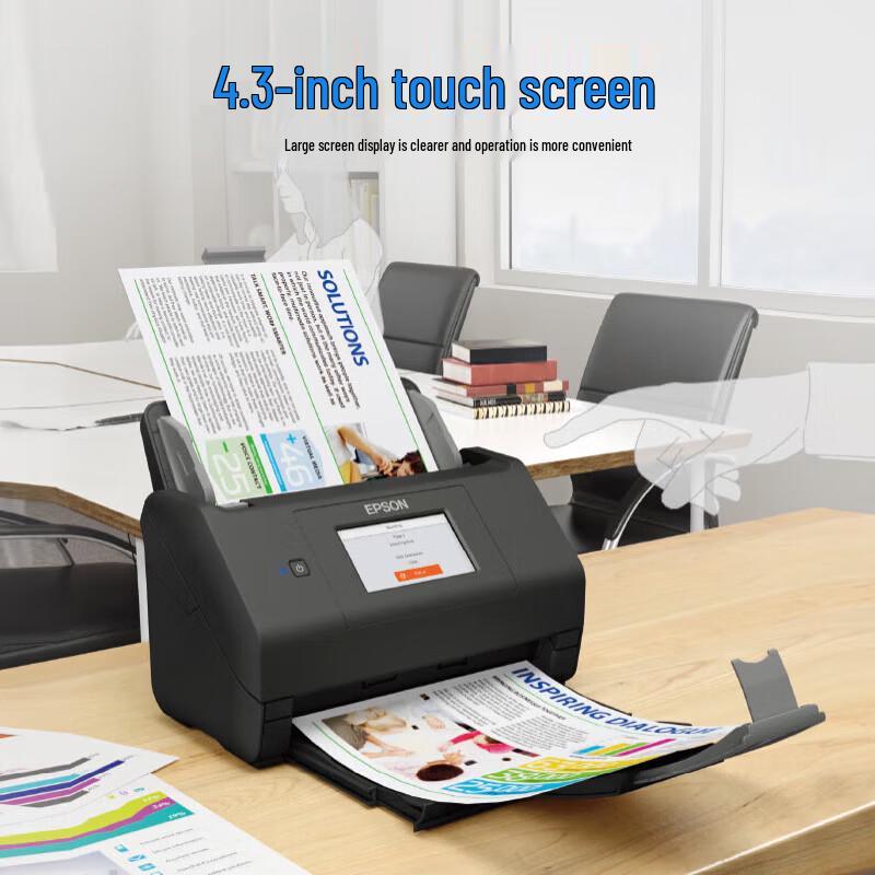 Epson ES-580W A4 Wireless Document Scanner CN plug (adapter included)
Epson ES-580W A4 Wireless Document Scanner CN plug (adapter included)