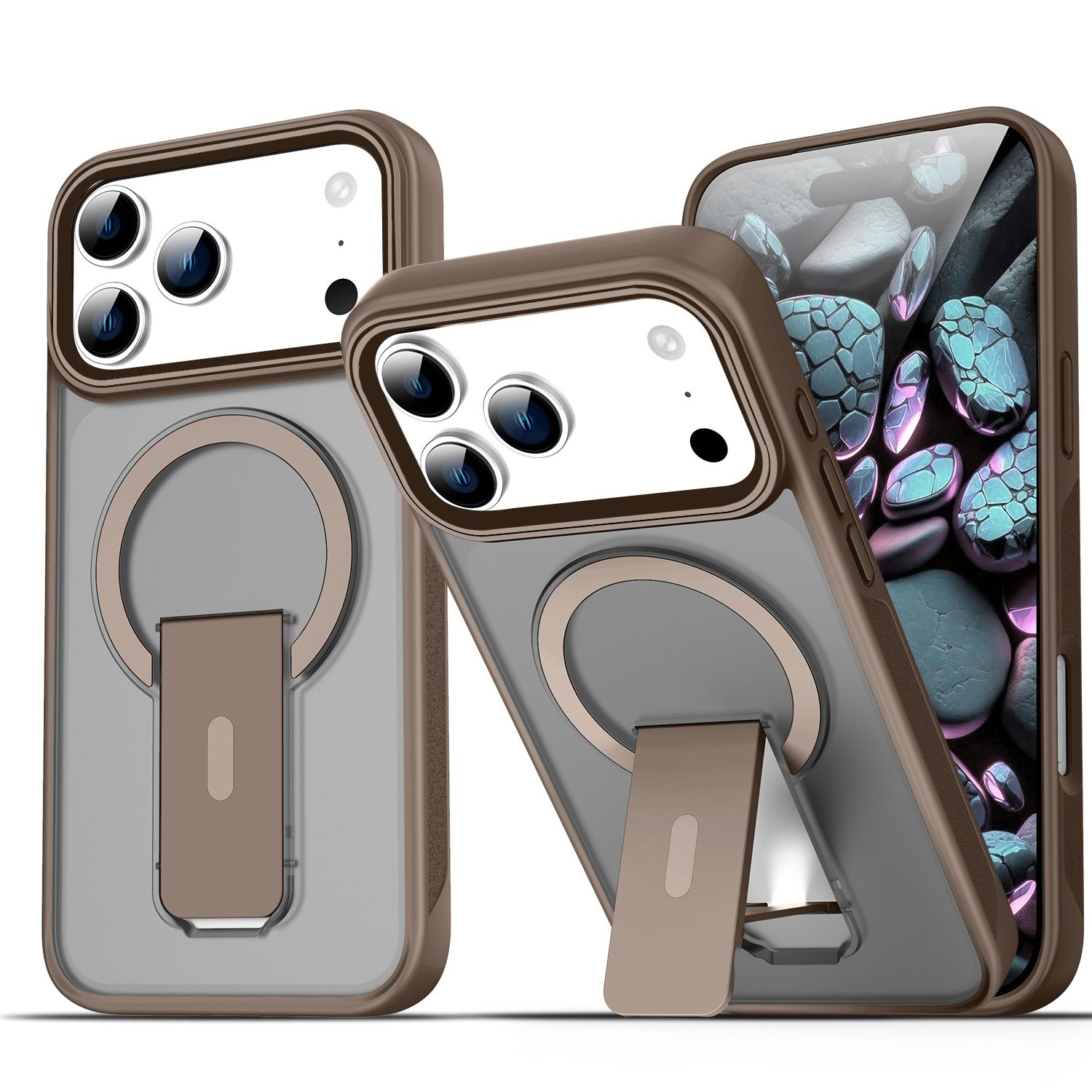 Phone Magnetic Holder Case for Apple iPhone 17ProMax- Silicone Metal Stand MagSafe Shockproof Full Cover Cases on iPhone 17/16/15/14/13/12/11/Pro/Plus Apple 11pro
Phone Magnetic Holder Case for Apple iPhone 17ProMax- Silicone Metal Stand MagSafe Shockproof Full Cover Cases on iPhone 17/16/15/14/13/12/11/Pro/Plus Apple 11pro