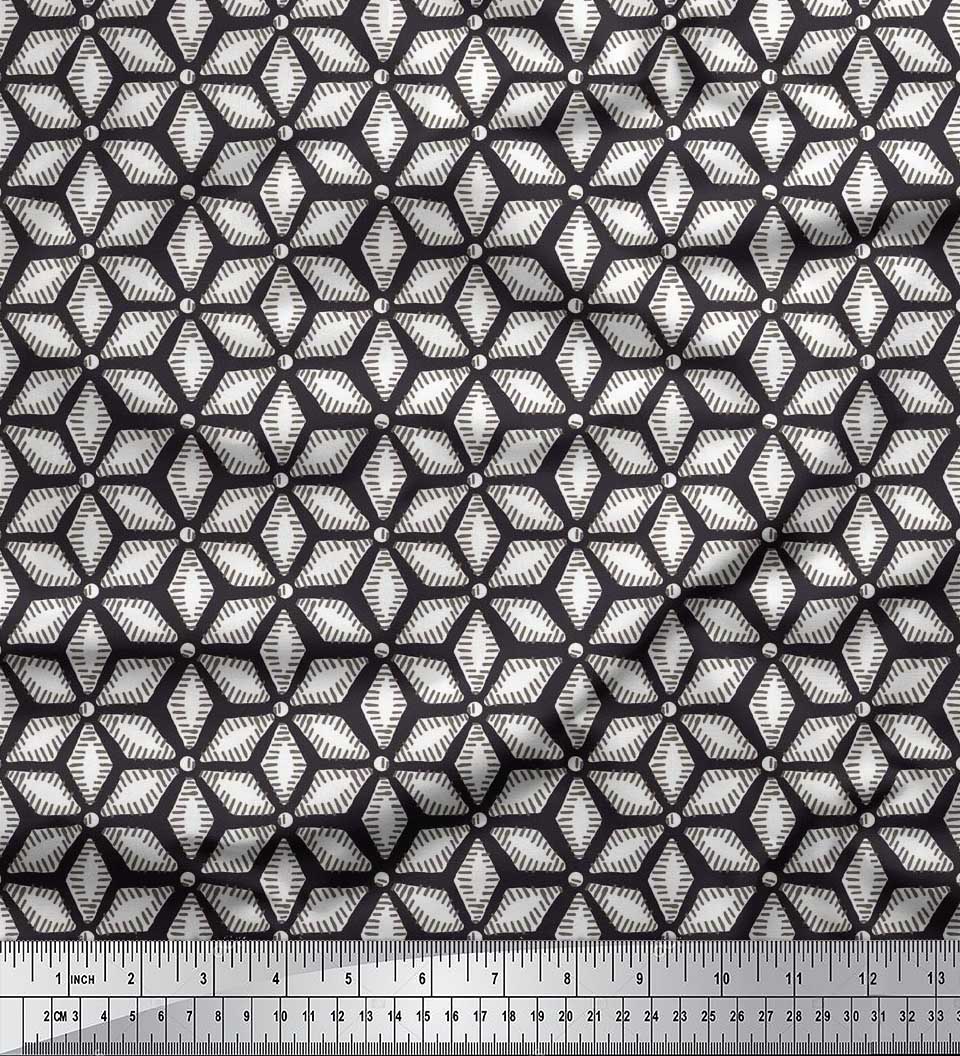 Soimoi Japan Crepe Satin Fabric Geometric Mandala Printed Craft Fabric by the metre 42 Inch 42 Inch Wide - Poly Crepe жовтий
Soimoi Japan Crepe Satin Fabric Geometric Mandala Printed Craft Fabric by the metre 42 Inch 42 Inch Wide - Poly Crepe жовтий