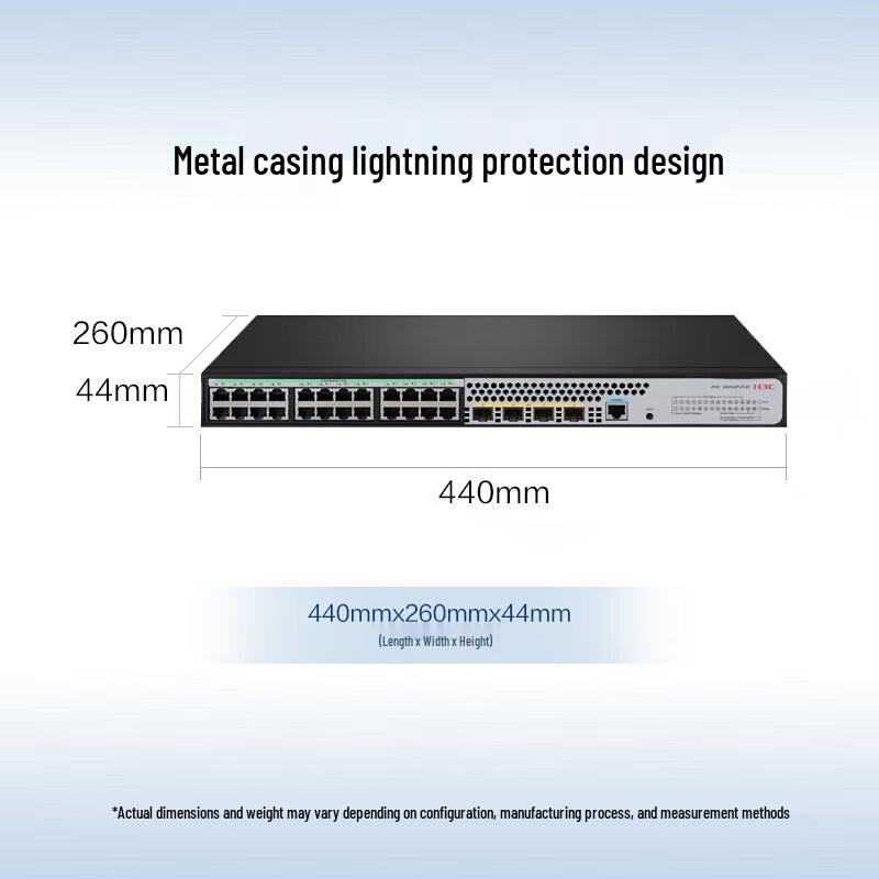 H3C Enterprise Managed Network Switches
H3C Enterprise Managed Network Switches