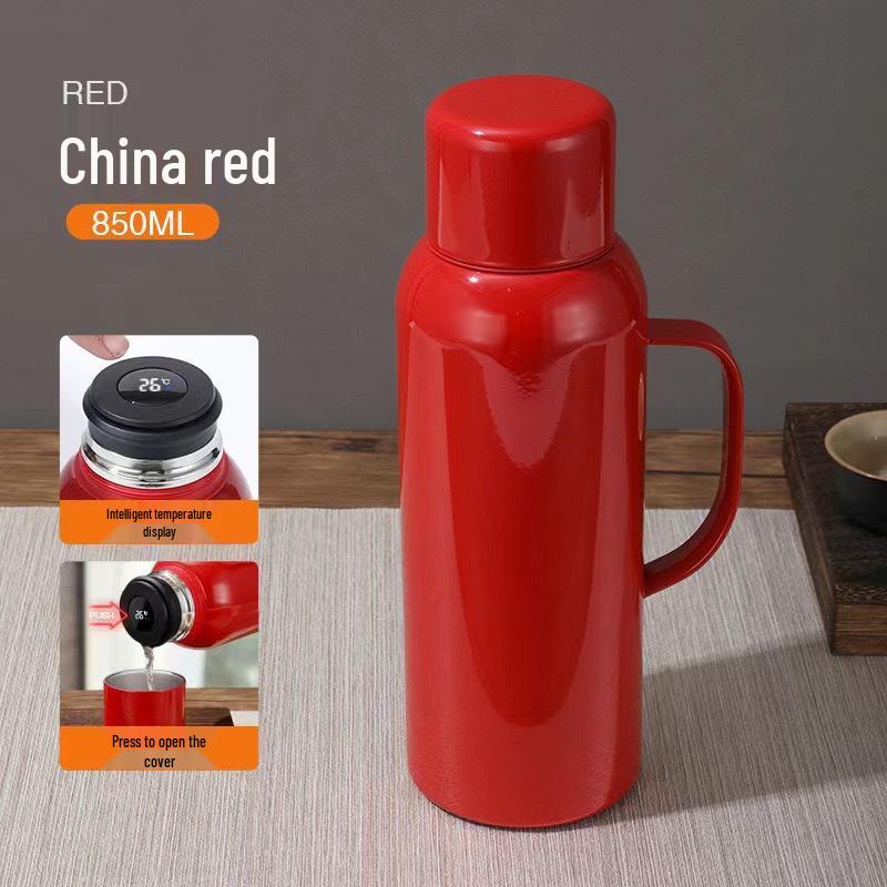 Maternal & Infant 316 Stainless Steel Thermos Pot with Smart Temperature Stewing and Portable Tea Infuser. 850ml
Maternal & Infant 316 Stainless Steel Thermos Pot with Smart Temperature Stewing and Portable Tea Infuser. 850ml
