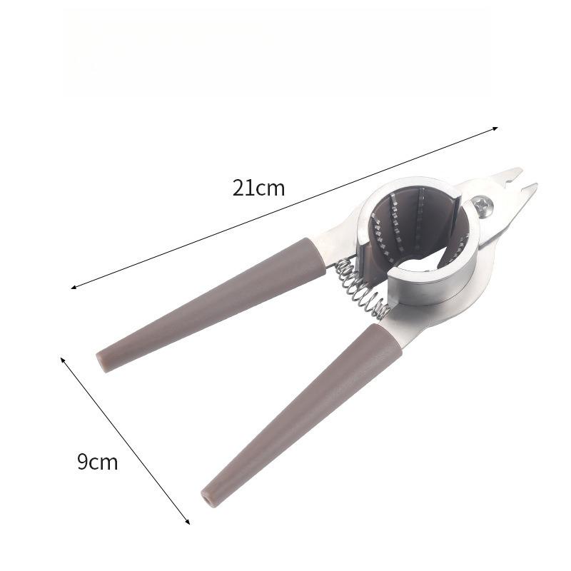 Household Multi-function Stainless Steel Shell Opener Walnut Melon Seeds Pliers Pecan Nut Shell Peeler коричневий
Household Multi-function Stainless Steel Shell Opener Walnut Melon Seeds Pliers Pecan Nut Shell Peeler коричневий