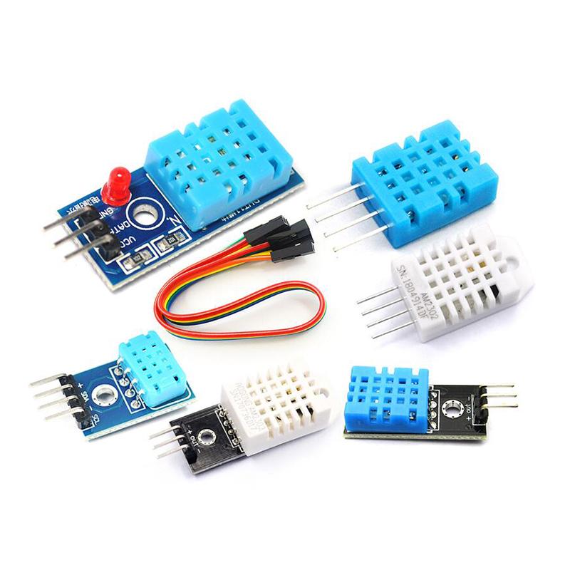 DHT22 AM2302 DHT11/DHT12 AM2320 Digital Temperature Humidity Sensor Module Board For Arduino Ultra-low Power High Precision 4pin
DHT22 AM2302 DHT11/DHT12 AM2320 Digital Temperature Humidity Sensor Module Board For Arduino Ultra-low Power High Precision 4pin